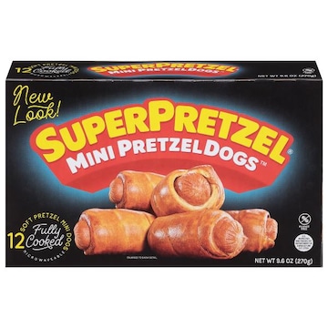 SUPERPRETZEL® Pretzel Dogs, Mini
