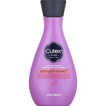 Cutex Care Nail Polish Remover, Strength-Shield