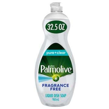 Palmolive Ultra Pure + Clear Dishwashing Liquid Dish Soap, Spring Fresh
