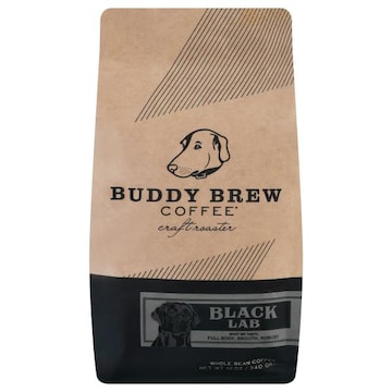 Buddy Brew Coffee Coffee, Whole Bean, Black Lab