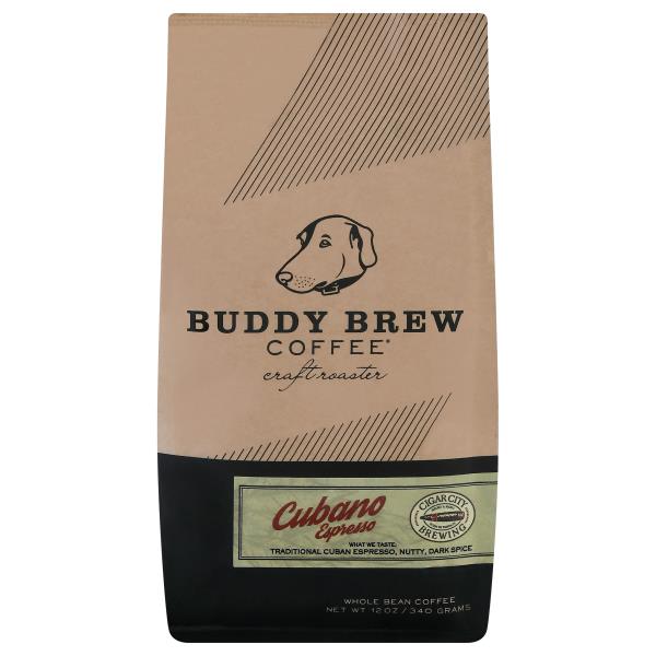 Buddy Brew Coffee Coffee, Whole Bean, Cubano Espresso Publix Super