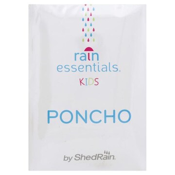ShedRain Rain Essentials Poncho, Kids
