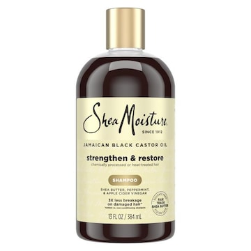 Shea Moisture Strengthen and Restore Shampoo 100% Pure Jamaican Black Castor Oil
