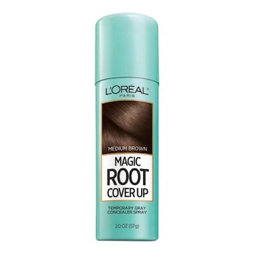 L'Oreal Paris Magic Root Cover Up Gray Concealer Spray Medium Brown