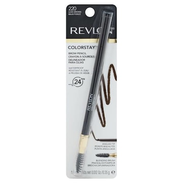 Revlon ColorStay Brow Pencil, Waterproof, Dark Brown 220