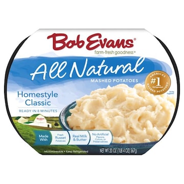Bob Evans Mashed Potatoes, Homestyle Classic, All Natural
