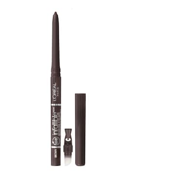 L'Oreal Paris Infallible Never Fail™ Pencil Eyeliner with Built in Sharpener Black Brown