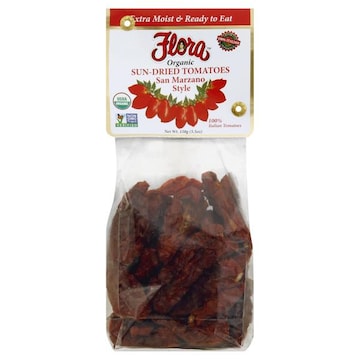 Flora Tomatoes, Sun-Dried, Organic, San Marzano Style