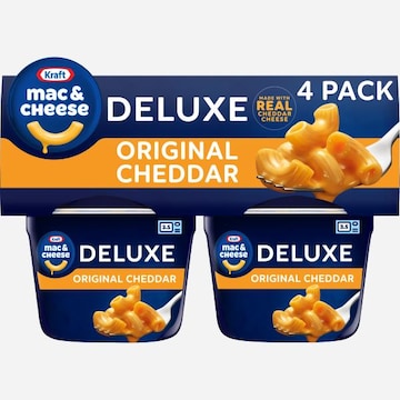 Kraft Deluxe Original Flavor Macaroni & Cheese Dinner