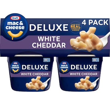 Kraft White Cheddar Macaroni & Cheese Easy Microwavable Dinner