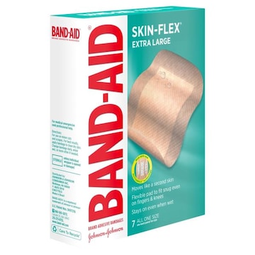 Band-Aid Skin-Flex Adhesive Bandages, Extra Large