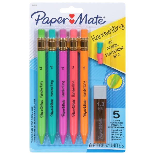 Paper Mate Pencils, Handwriting, No. 2, 1.3 mm Publix Super Markets