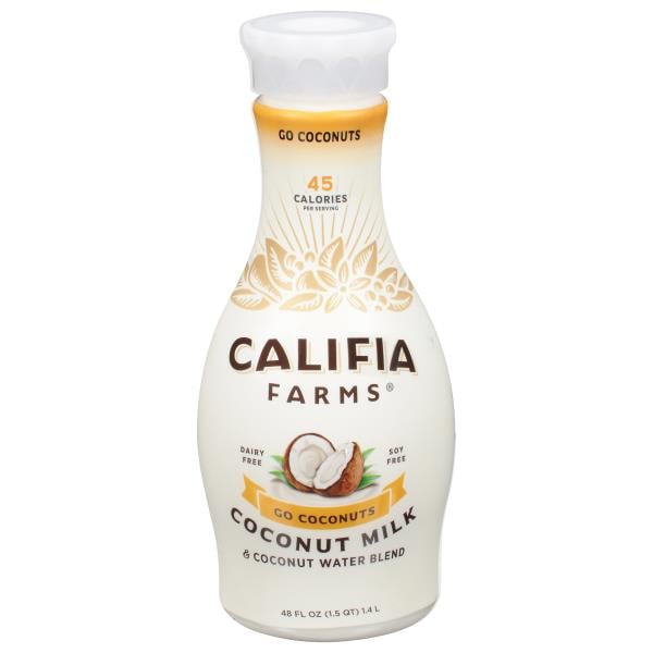 Califia Farms Coconut Milk & Coconut Water Blend, Go Coconuts Publix