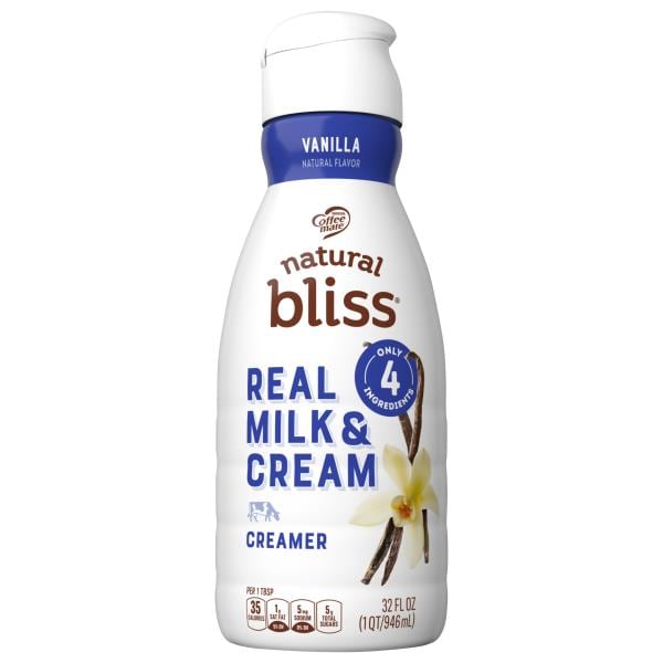 CoffeeMate Natural Bliss Creamer, Vanilla Publix Super Markets