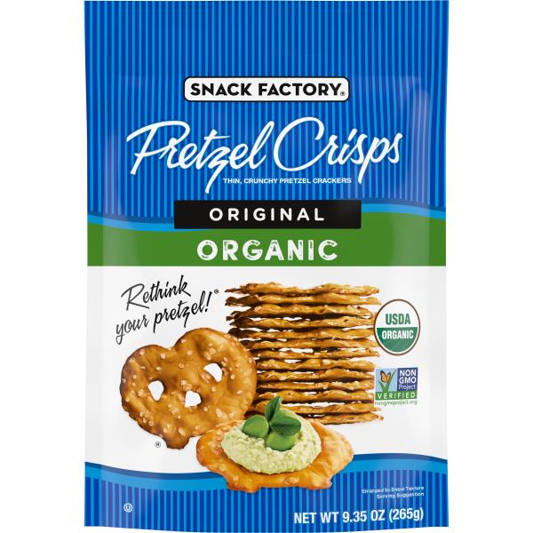 Snack Factory® Organic Original Flavor Pretzel Crisps Publix Super
