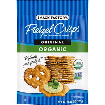 Snack Factory® Organic Original Flavor Pretzel Crisps