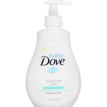 Dove Baby Tip to Toe Wash, Sensitive Moisture, Fragrance Free