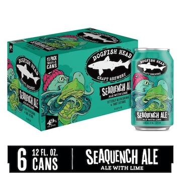 Dogfish Head Craft Brewery Seaquench Ale, Session Sour