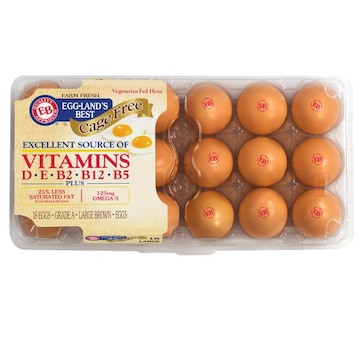 Eggland's Best Cage Free Large Brown Eggs, 18 count