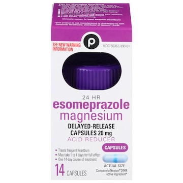 Publix 24 HR Capsules 20 mg Acid Reducer