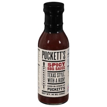 Puckett's BBQ Sauce, Texas Style, Spicy