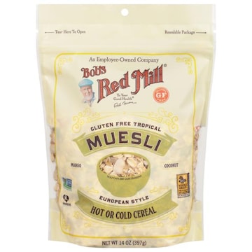 Bob's Red Mill Muesli, Gluten Free, Tropical European Style