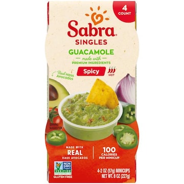 Sabra Guacamole, Singles, Spicy, Hot