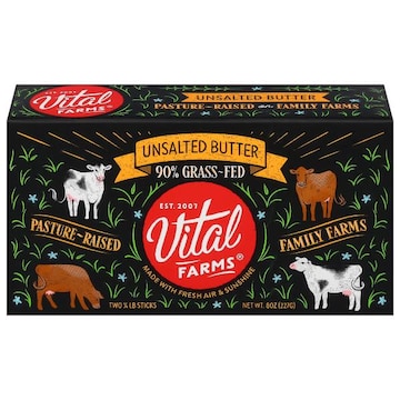 Vital Farms Grass-Fed Unsalted Butter
