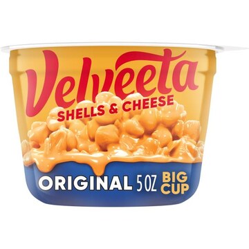 Velveeta Shells & Cheese Original Microwavable Shell Pasta & Cheese Sauce Big Cup