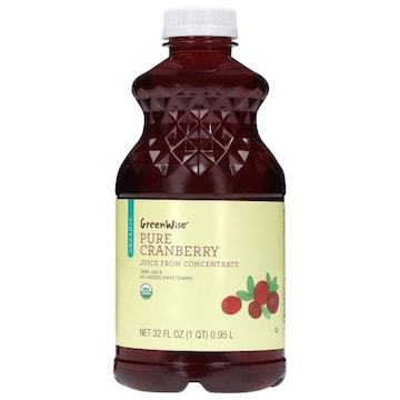 GreenWise Organic Pure Cranberry Juice from Concentrate
