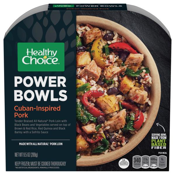 Healthy Choice Power Bowls Cuban Inspired Pork Bowl Publix Super Markets