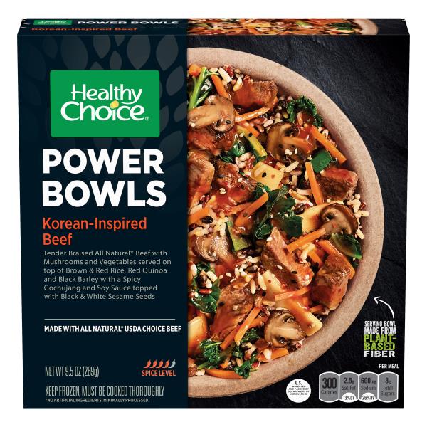 Healthy Choice Power Bowls Korean Inspired Beef Bowl Publix Super Markets