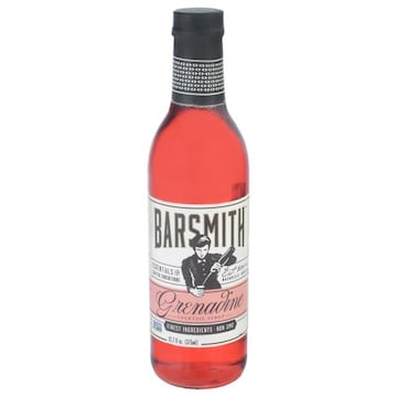 Barsmith Cocktail Syrup, Grenadine