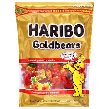 Haribo Goldbears Gummi Candy Party Size