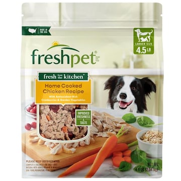 Freshpet Fresh From the Kitchen, Healthy & Natural Dog Food, Chicken Recipe, 4.5lb