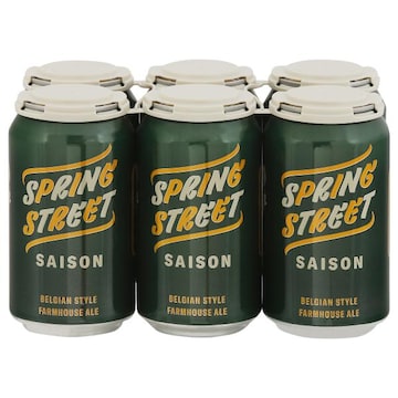 Avondale Brewing Co Beer, Belgian Style Farmhouse Ale, Saison, Spring Street