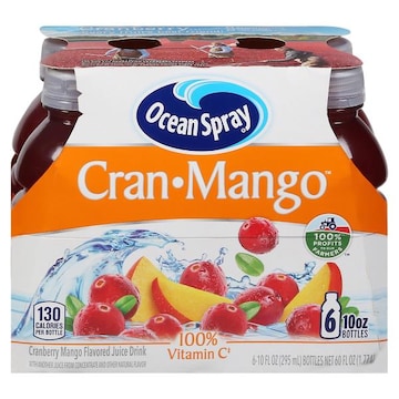 Ocean Spray Juice Drink, Cranberry Mango Flavored