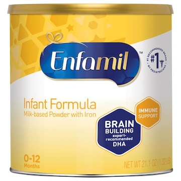 Enfamil 0-12 Months Milk-Based Powder with Iron Infant Formula