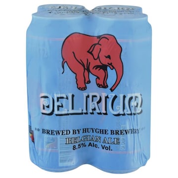 Delirium Tremens Belgian Ale 4pk 16.9oz Ca Ns