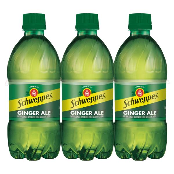 Schweppes Ginger Ale, Caffeine Free, 6 Pack | Publix Super Markets