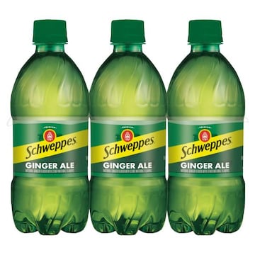 Schweppes Ginger Ale, Caffeine Free, 6 Pack