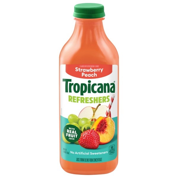 Tropicana Refreshers Strawberry Peach Juice Drink Blend | Publix