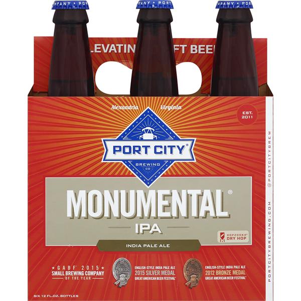 Port City Beer, Indian Pale Ale, Monumental IPA Publix Super Markets