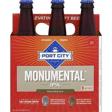 Port City Beer, Indian Pale Ale, Monumental IPA