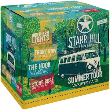 Starr Hill Beer, Summer Tour, Variety Pack