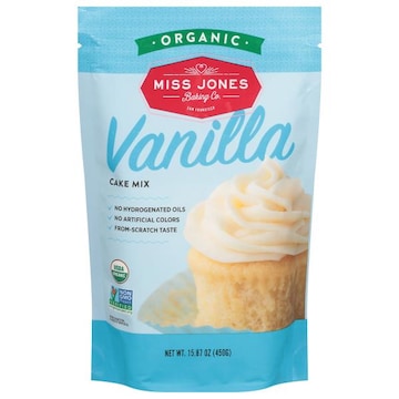 Miss Jones Organic Cake Mix, Vanilla