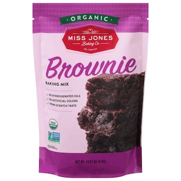 Miss Jones Organic Baking Mix, Brownie