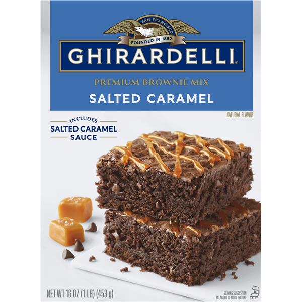 Ghirardelli Salted Caramel Premium Brownie Mix | Publix Super Markets