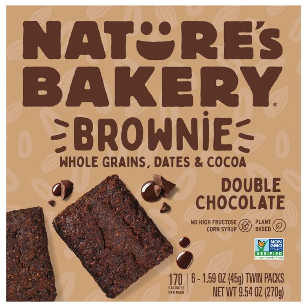 Nature's Bakery Brownie, Double Chocolate Publix Super Markets