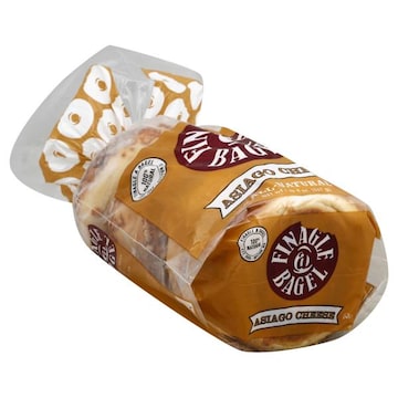 Finagle a Bagel Bagel, Asiago Cheese